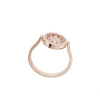 NOLYN Deoksugung Series Tile Flip Ring White mother-of-Pearl Light Luxury versatile Design style Versatile ring Specification image